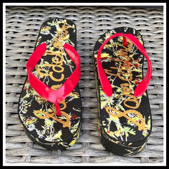 SAM EDELMAN PLATFORM SANDALS - Picture 3 of 8